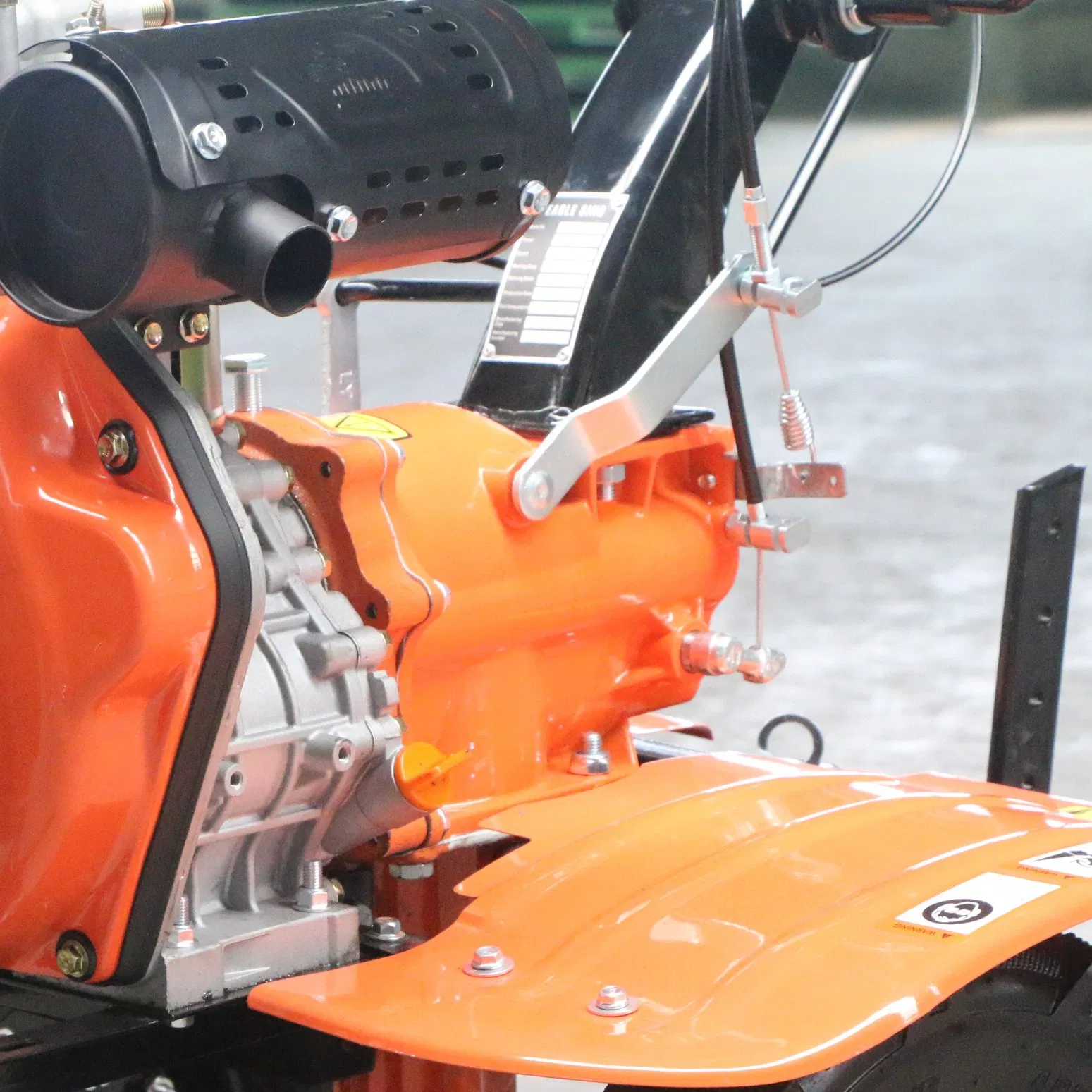 173f Diesel Engine Agriculture Machinery Hand Ploughing Machine Agricultural Mini Tiller 6.5HP Rotary Tiller Power Tiller Mini Walking Tractor Mini Cultivator