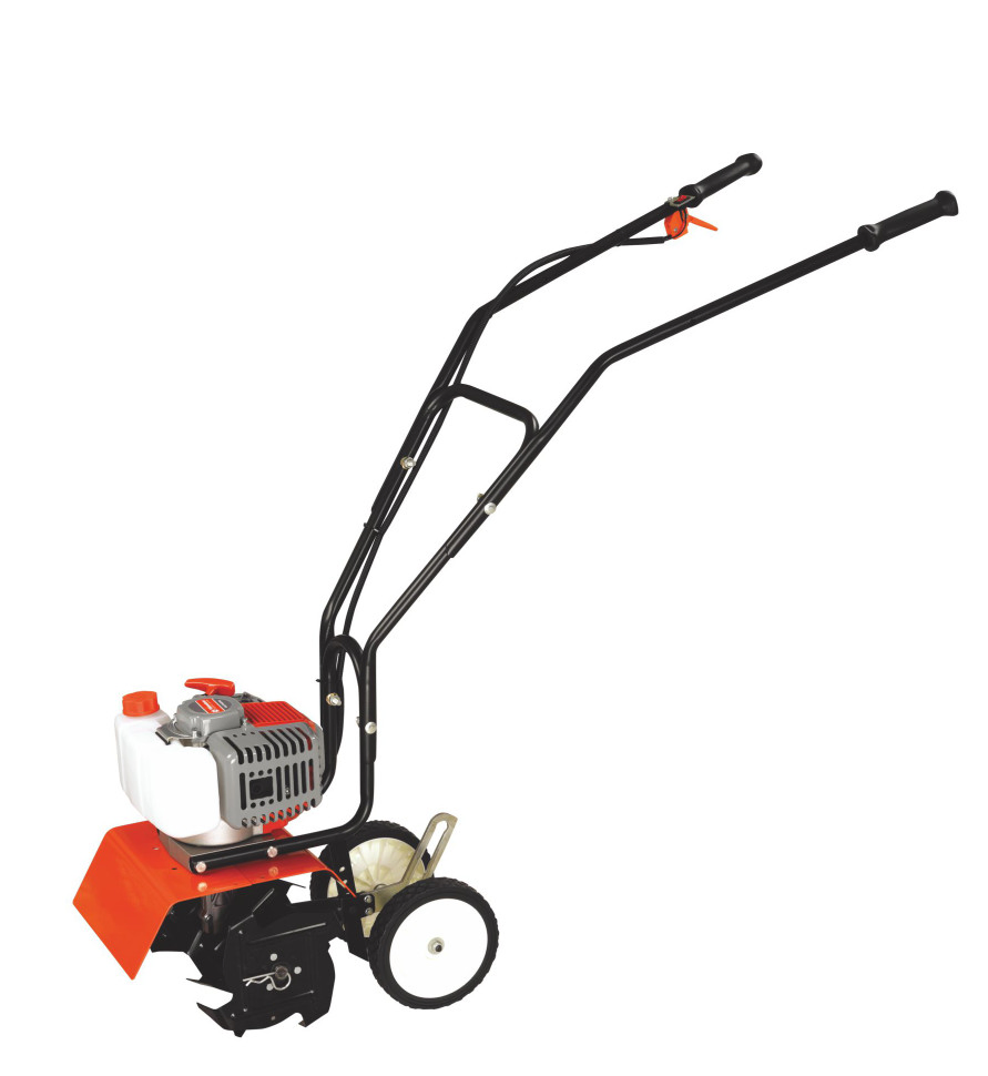 High Quality Mini 2.0HP Hand Pushed Tiller Cultivator 52cc