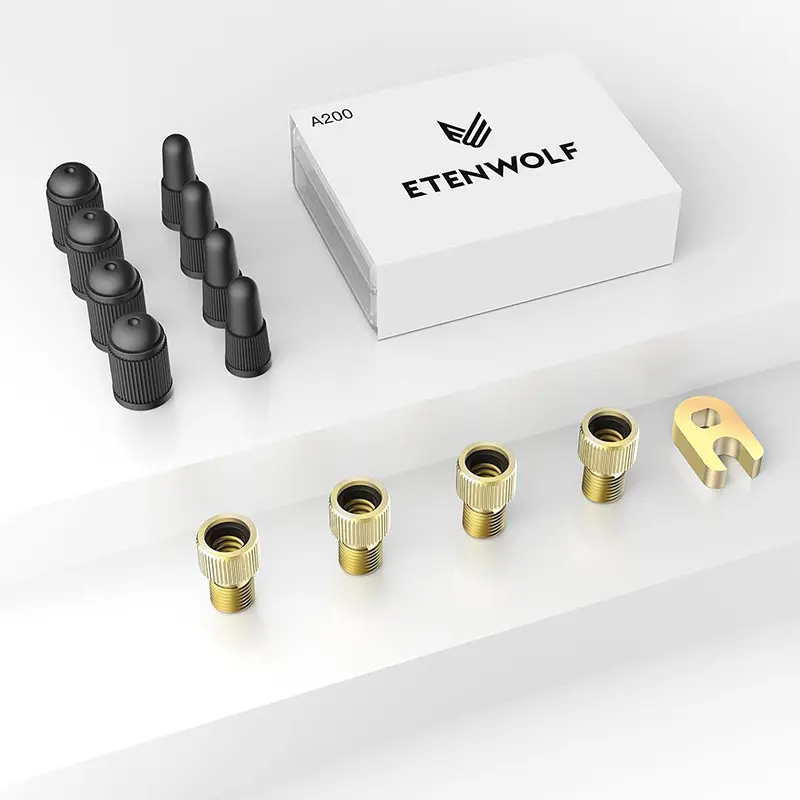 High-Quality ETENWOLF A200 – Presta to Schrader Valve Adapter Kit Manufacturer, Factories
