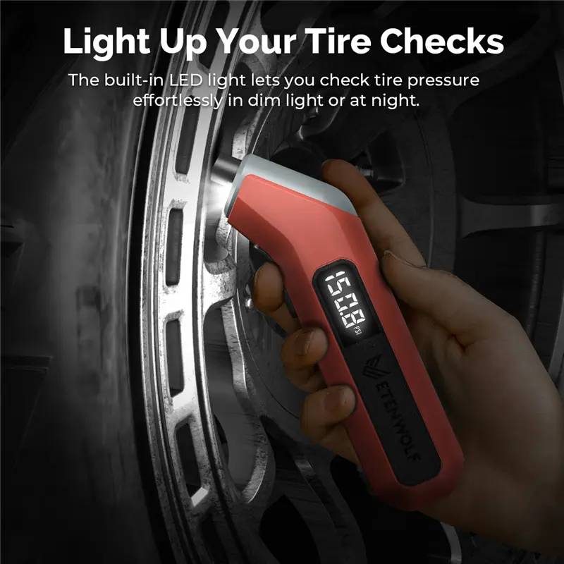 High-Quality ETENWOLF T300 Digital Tire Pressure Gauge 3~200 PSI Manufacturer, Factories