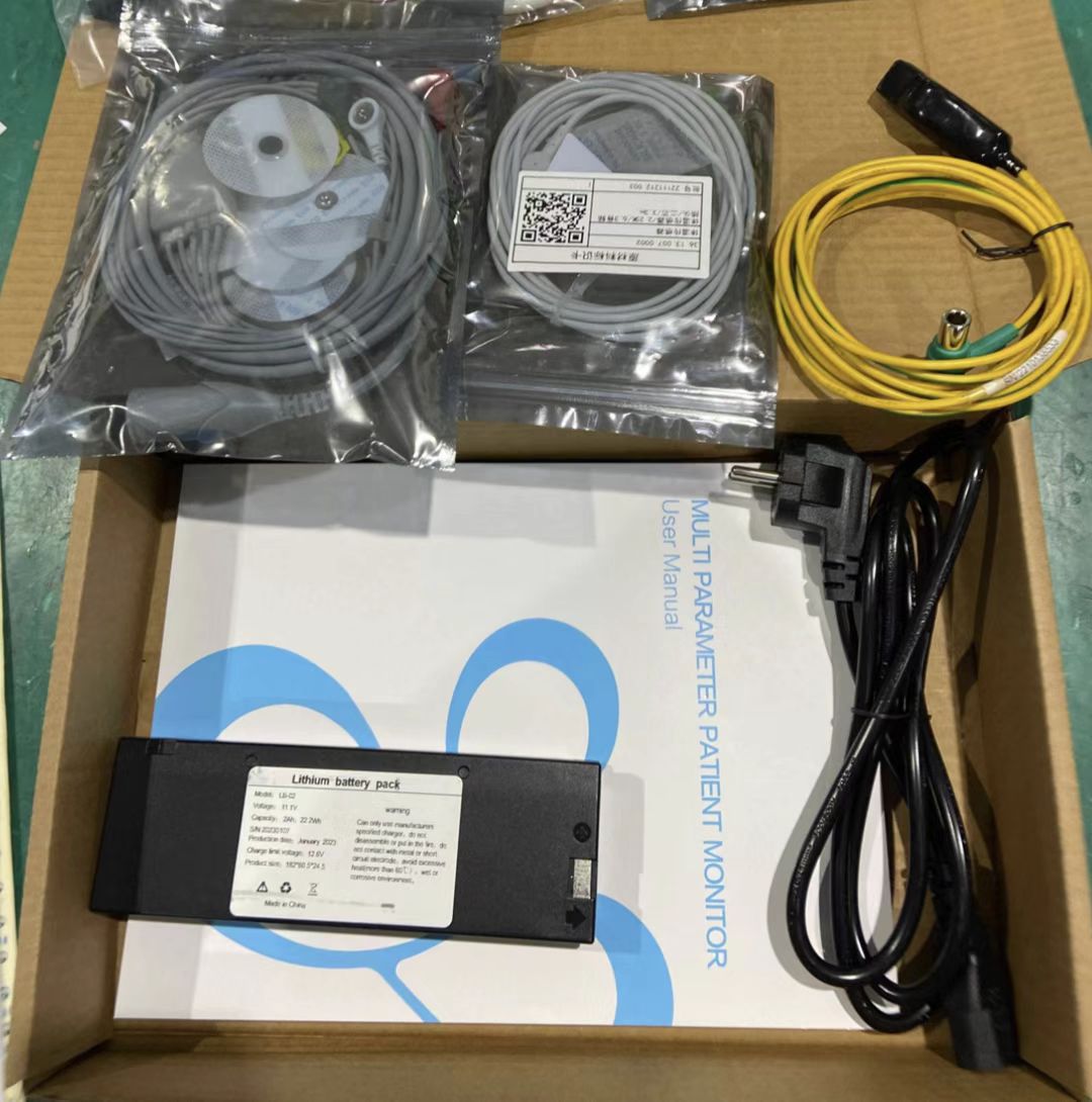 12 Inch Veterinary Monitor ICU CCU Ambulance Multi-parameter Vital Signs Monitor Price