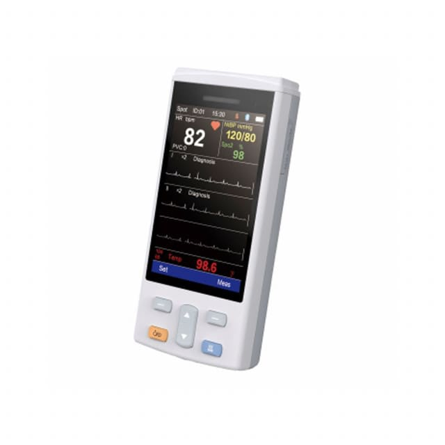 Veterinary Pules Pet Vital Signs Capnograph Monitor Animal Sensor Handheld Pulse Machine