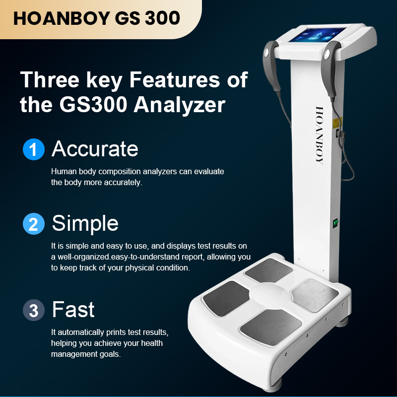 Fitness Venue Body Fat Diagnostic Scale, Bioimpedance Technology, Body Composition Analyzer