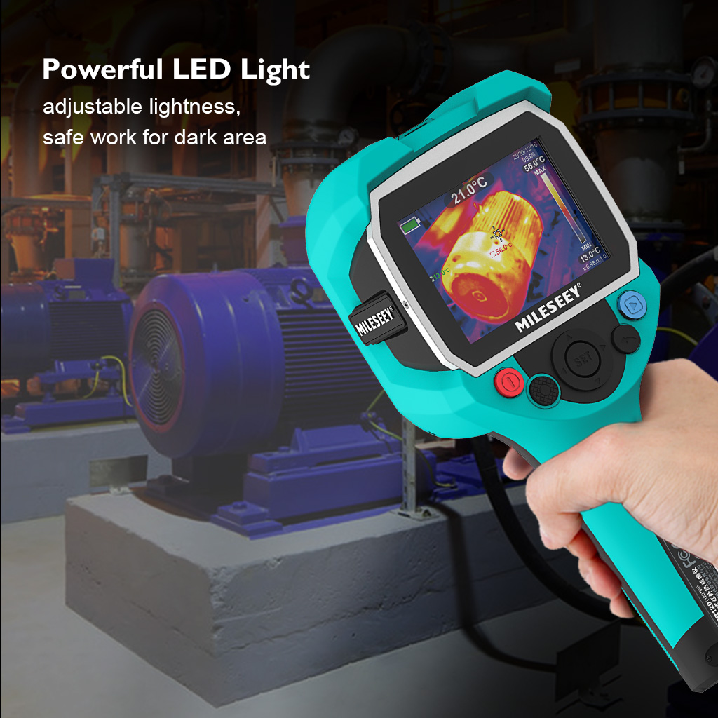 TR10 Handheld Thermal Imager Infrared Thermal Imaging Thermometer for Floor Heating Circuit Board Temperature OEM Plastic