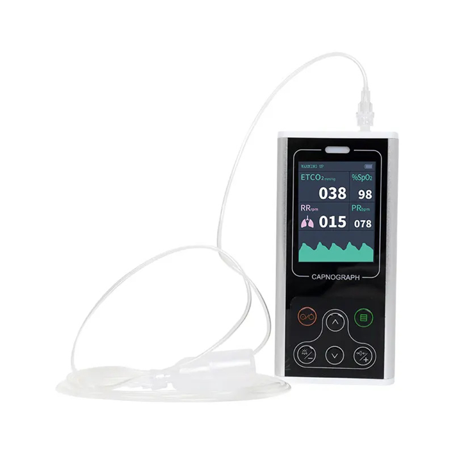 Contec Ca10s-Vet Handheld Clinic Instrument Mini Etco2 Veterinary Capnograph Monitor