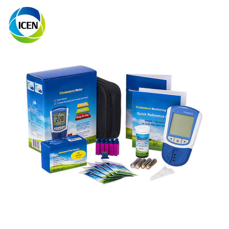 IN-B153 Cheap Portable Glucose Cholesterol Monitoring System Uric Acid Meter