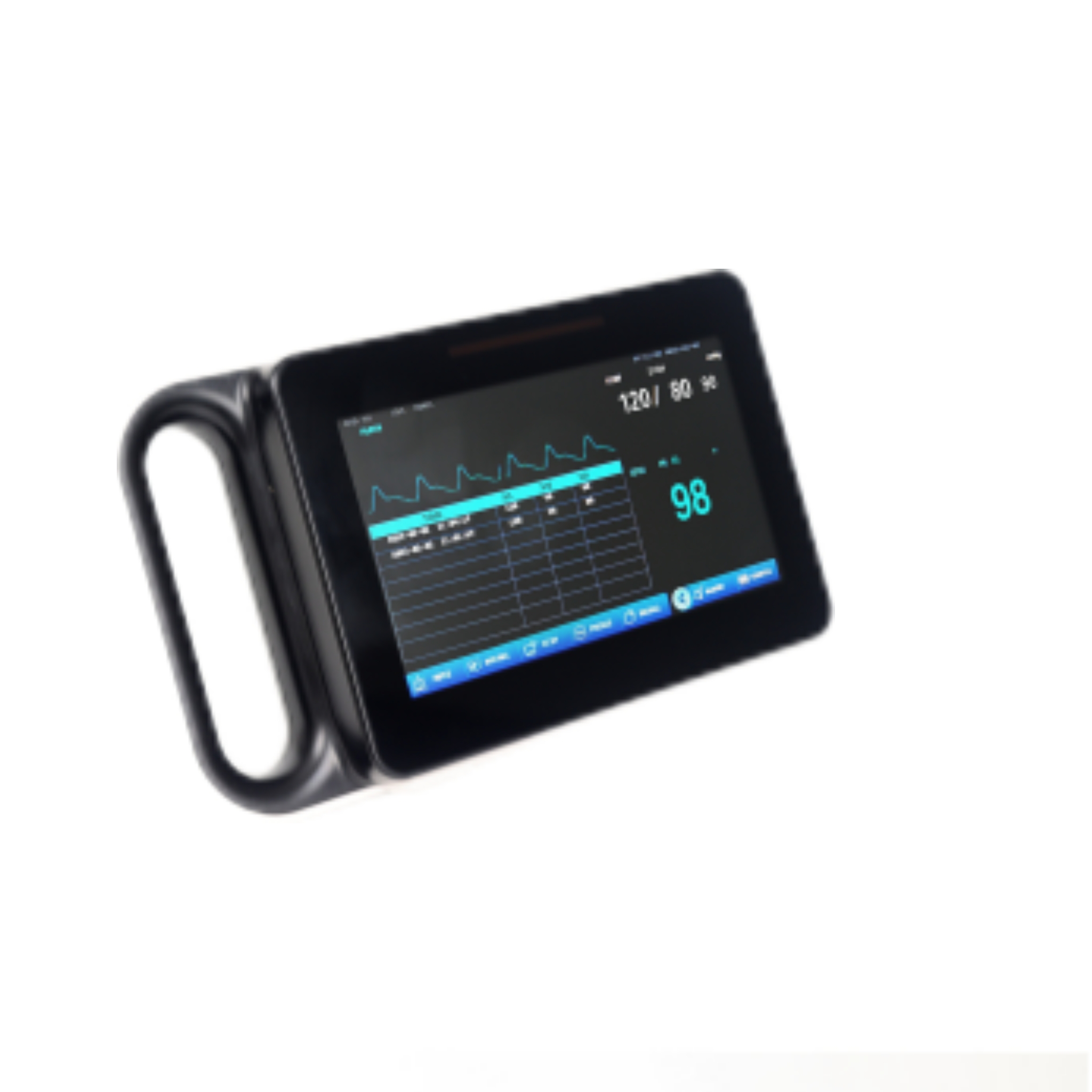Petcare ALICE01 7-Inch Touch Screen Veterinary Patient Monitor for Dogs &amp; Cats Eco-Friendly Multi-Parameter Monitoring System