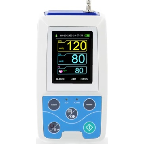 Home Use NIBP Holter Rechargeable Digital Electronic Blood Pressure Monitor Abpm