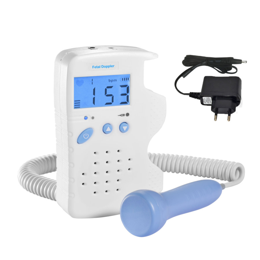 2MHz High Sensitivity Portable Fetal Heart Doppler Used for Hospital
