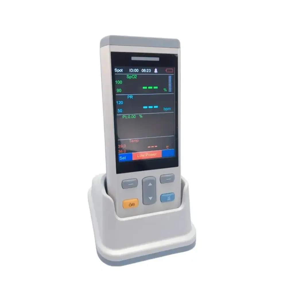 Handheld Mainstream Capnograph Etco2 Monitor with SpO2 Test