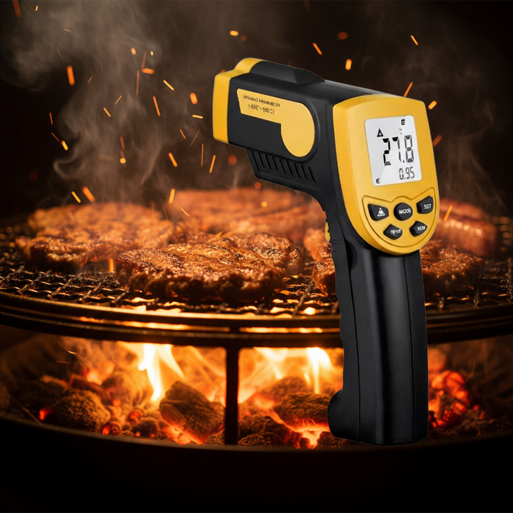 2026 SW NEW HOT SALE Wholesale Non-Contact Temperature Digital Industrial Pyrometer Infrared Handheld Magic Thermometer