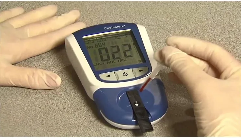 Mission Cholesterol Meter Detail 2