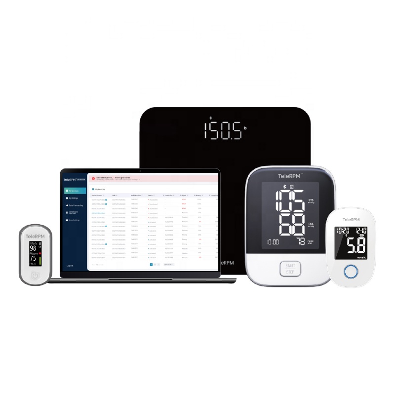TeleRPM Bluetooth Medical Equipment Blood Pressure Monitor BP Device To Help Our RPM/RTM/CCM Customers Grow