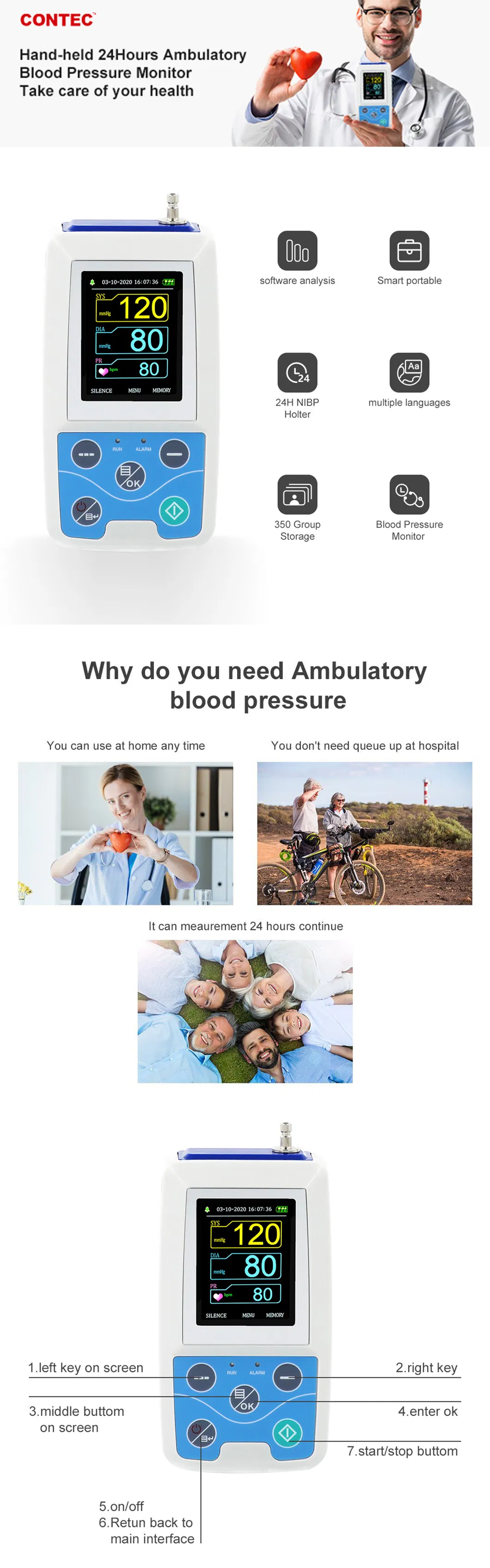 Ambulatory Blood Pressure Monitor