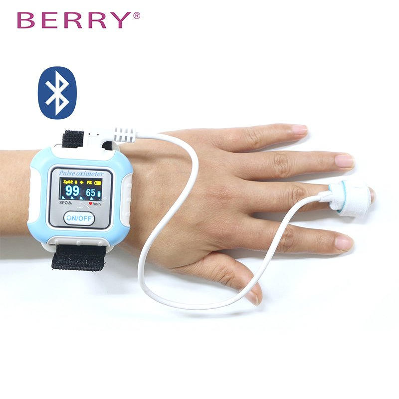 Bm2000A Wrist Bluetooth Sleep Apnea Screening Monitor with Berry APP