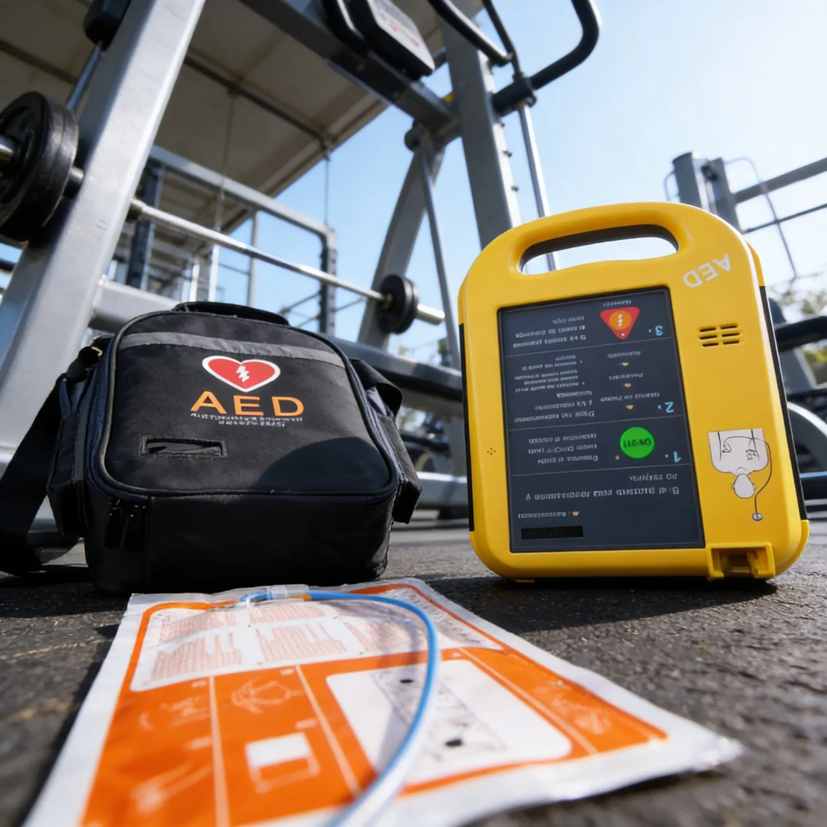 Public Access Aed Durable Aed Defibrillator &amp; Stable Aed Automated External Defibrillator for Schools &amp; Offices