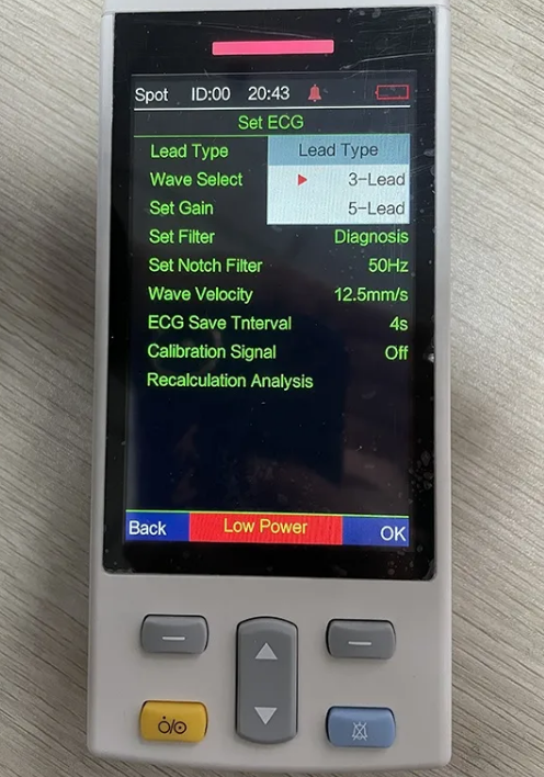 Patient Monitor Blood Pressure Multi-Parameter Veterinary Equipment 5-vital Signs Veterinary Monitor