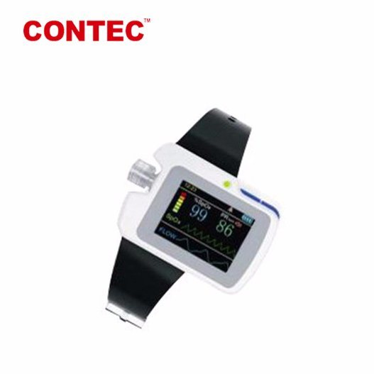 Contec Continuous Wearable Record Pulse Rate Sleep Apnea Monitor with Mdr CE
