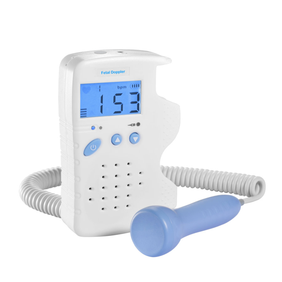 2MHz High Sensitivity Portable Fetal Heart Doppler Used for Hospital