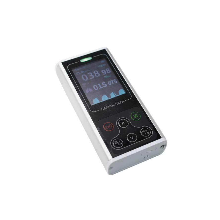 Contec Ca10s-Vet Handheld Clinic Instrument Mini Etco2 Veterinary Capnograph Monitor