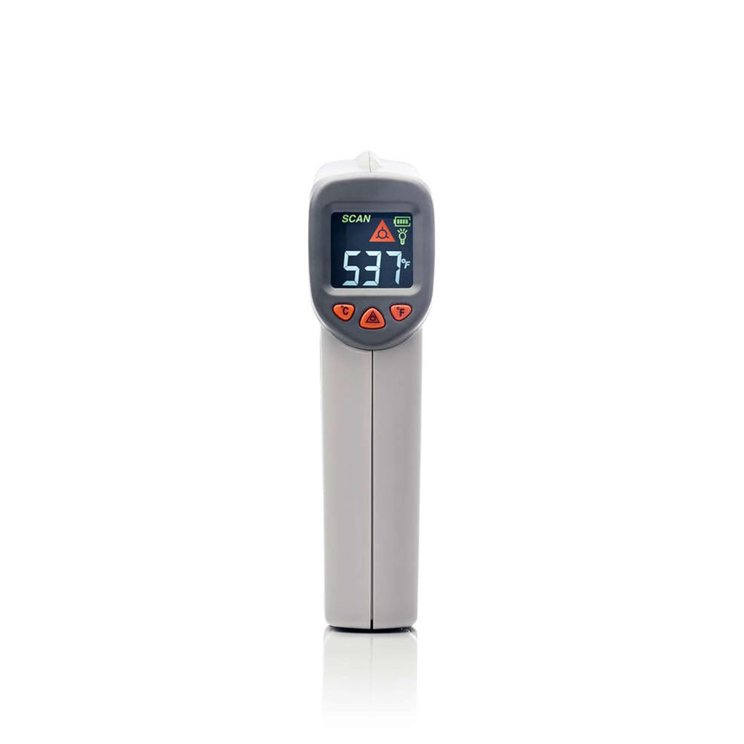 Non-Contact Digital Infrared Laser Thermometer Backlit IR Temperature Gun with LCD Display for Cooking Surface