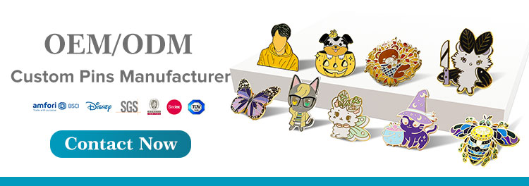 Custom Pin Badge Header