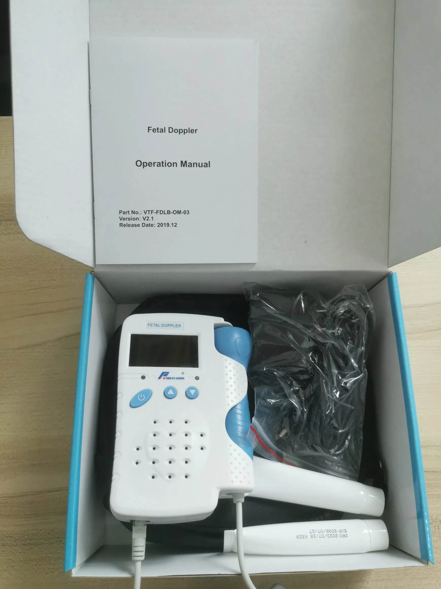 New Portable Pocket Ultrasound Fetal Doppler for Baby Heartbeat