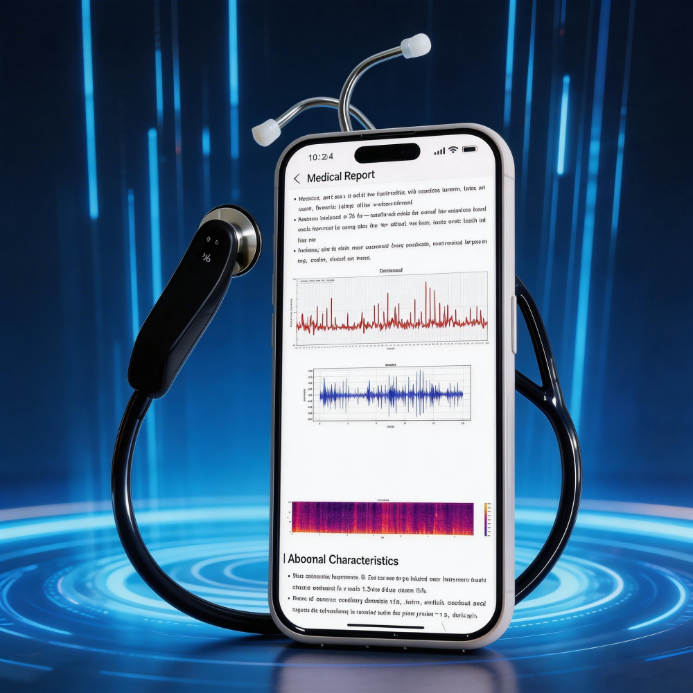Electronic Veterinary Stethoscope