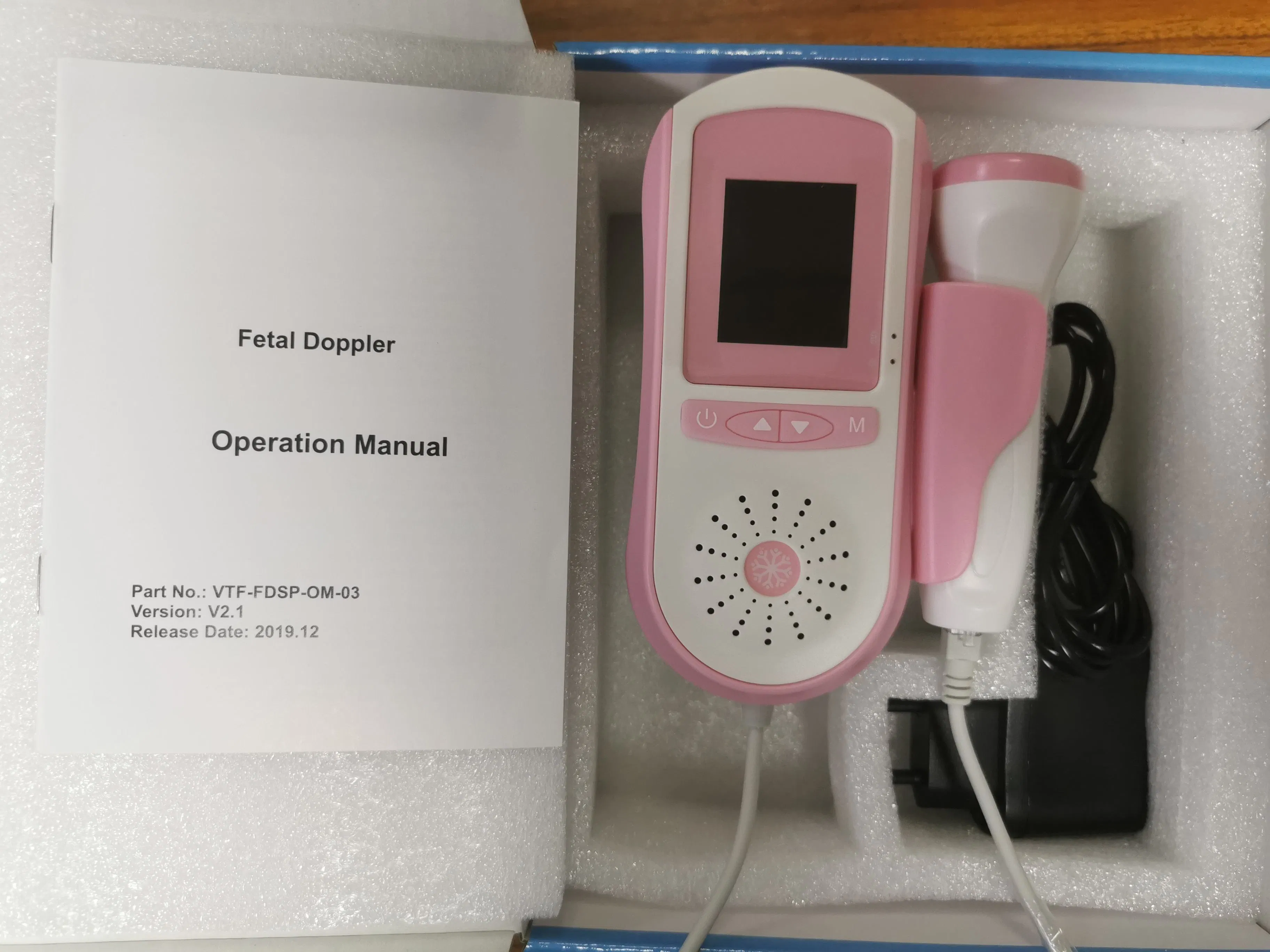 New Design Digital Portable Baby Heart Beat Monitor Pocket Fetal Doppler