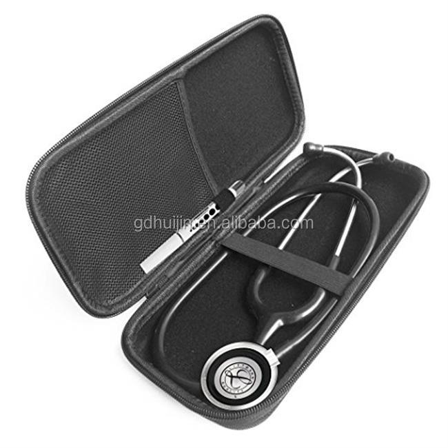 Hard EVA Waterproof Shockproof Dustproof Case with Velvet Lining and Custom Size for Stethoscope