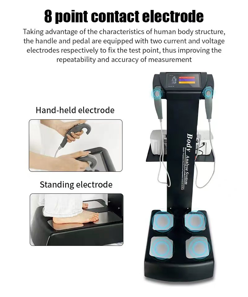 3D Body Analyzer 280 China Body Health Composition Analyzer Machine Body Fat Analysis Scale Body Nutrition Analyzer Machine