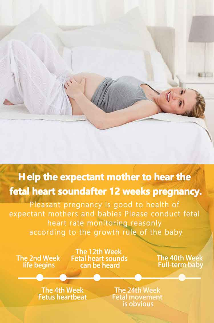 My-C023 Hot Sale Pocket Type Fetal Doppler