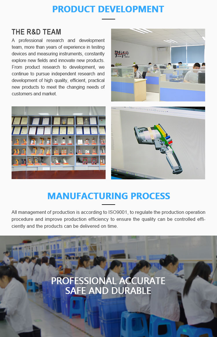 GM1350 Industrial Infrared Thermometer Detail 6