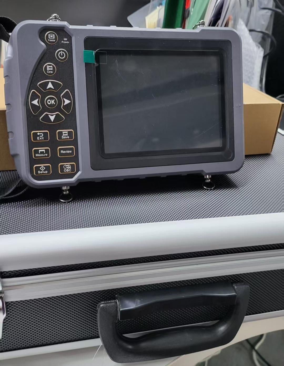 Portable Veterinary Full Digital Ultrasound Scanner MTR Model MTR-MUB-W1 CE Certified Built-in Battery for Animal Cattle Cow