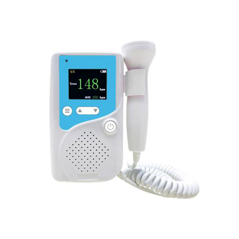 FHD-C7 Digital Fetal Doppler Ultrasound Sound Baby Heartbeat Detector Monitor Digital Prenatal Pocket Doppler Foetal