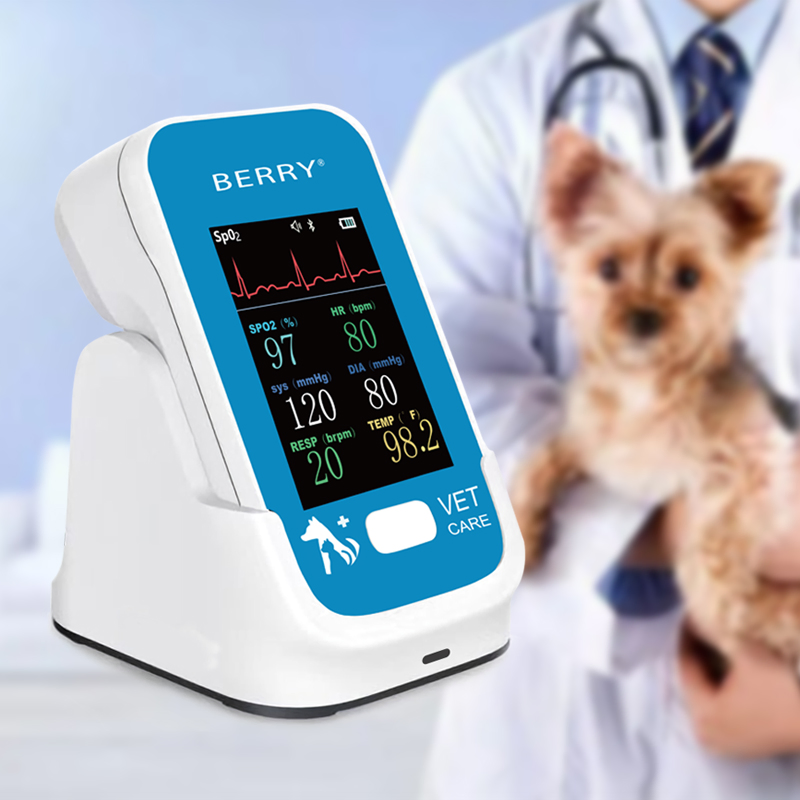 Berry Health Care Multi-Parameter, Can Monitoring Capnograph Multipara Veterinary Monitor