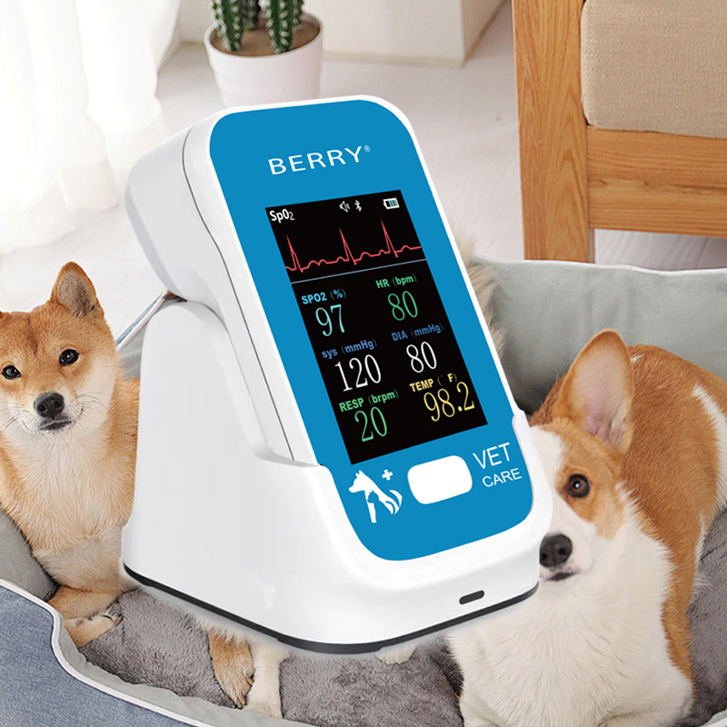 Berry Health Care Multi-Parameter, Can Monitoring Capnograph Multipara Veterinary Monitor