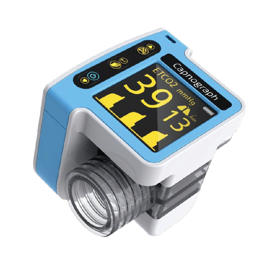 Medical Handheld Portable Emergency Use Capnograph Etco2 Monitor