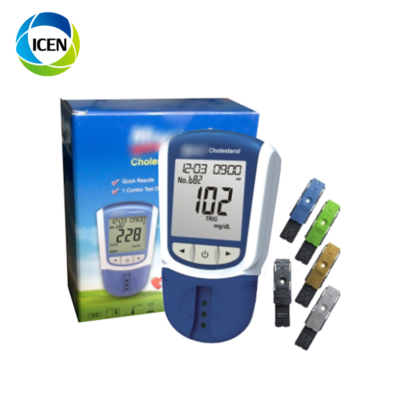 IN-B153 Cheap Portable Glucose Cholesterol Monitoring System Uric Acid Meter