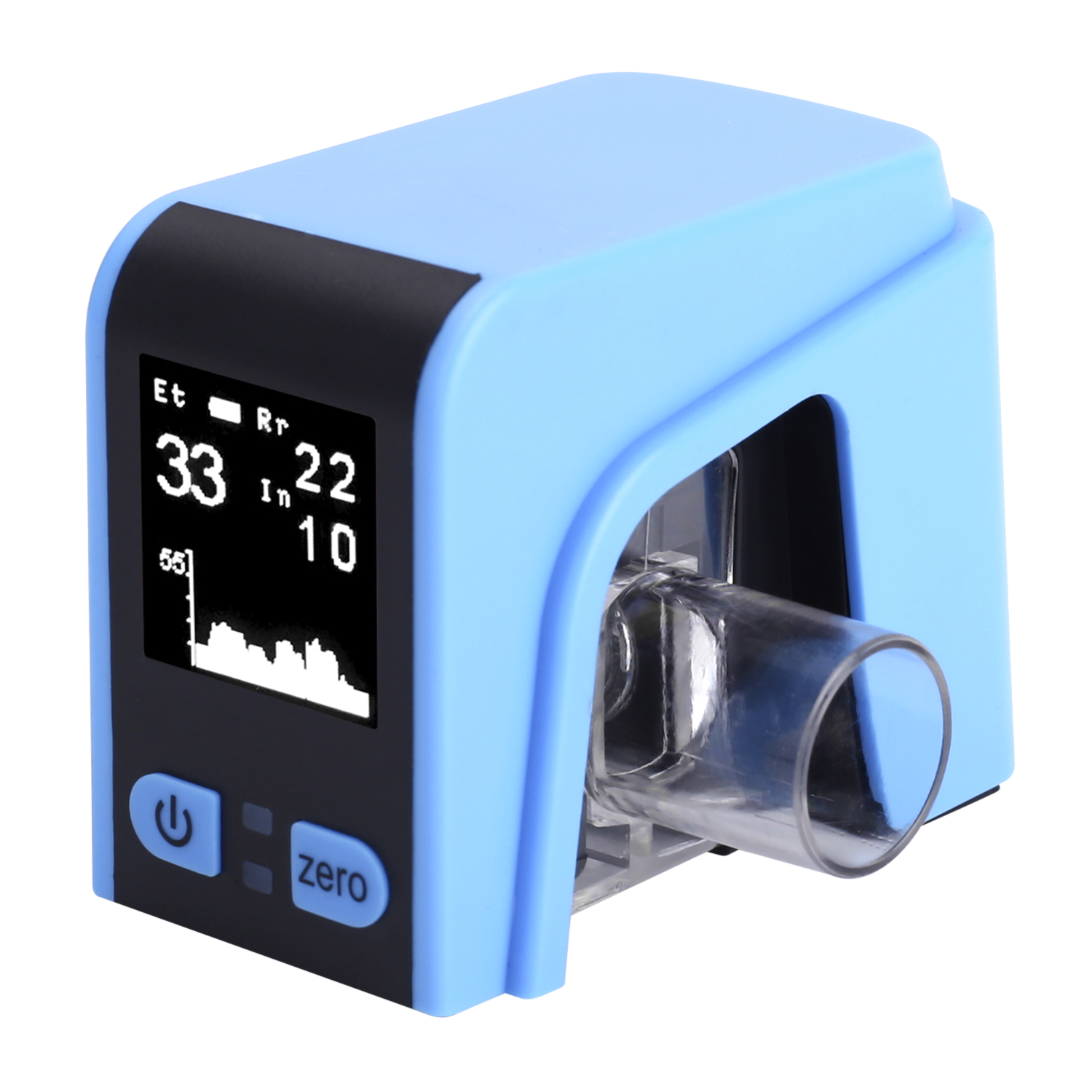 ETCO2 Unique Cheap Medical Capnograph Monitor for Adults and Neonates Veterinary Monitoring Device