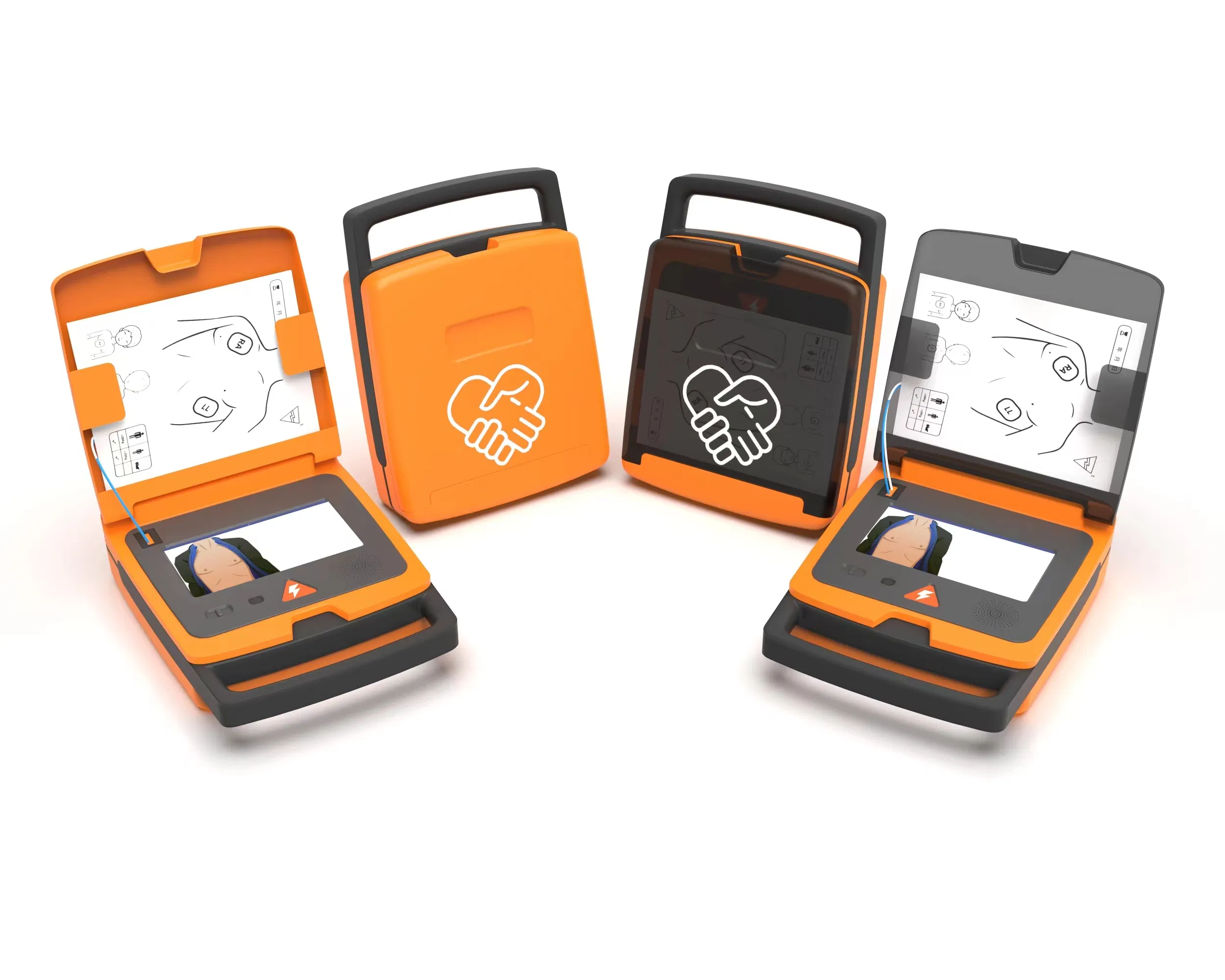 an Automated External Defibrillator Automatic Electronic Defibrillator (AED)
