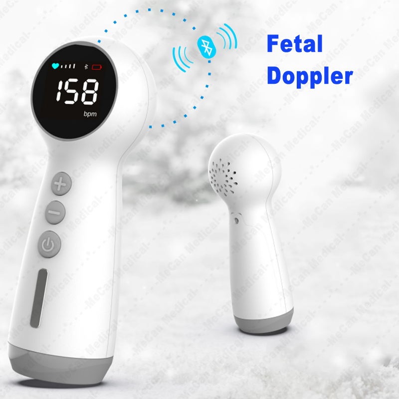 Manufacture Heartbeat Home Pocket Hot Selling Household Monitoring Tape Fetal Doppler Monitor