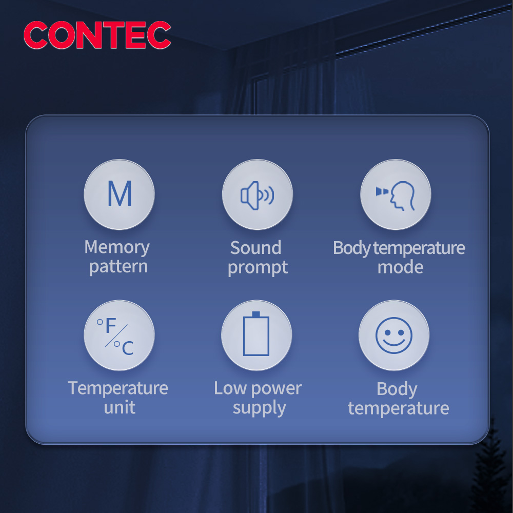 CONTEC TP500 Digital Forehead Infrared Thermometer Medical Forehead Thermometer