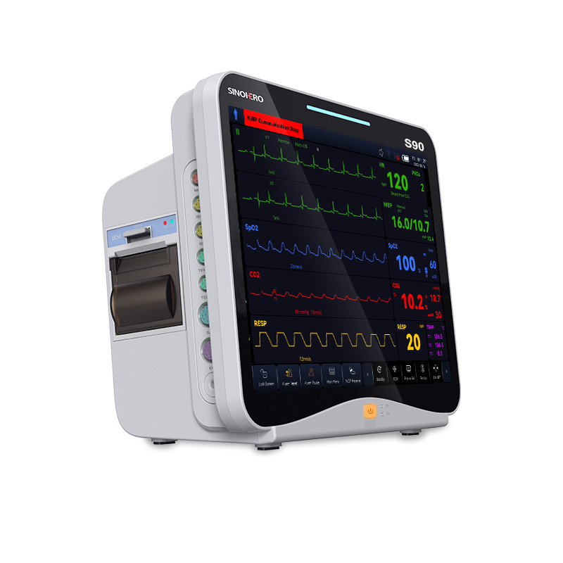 Multi-parameter Veterinary Vital Signs Monitor Animal Use Monitoring Machine Portable Patient Monitor