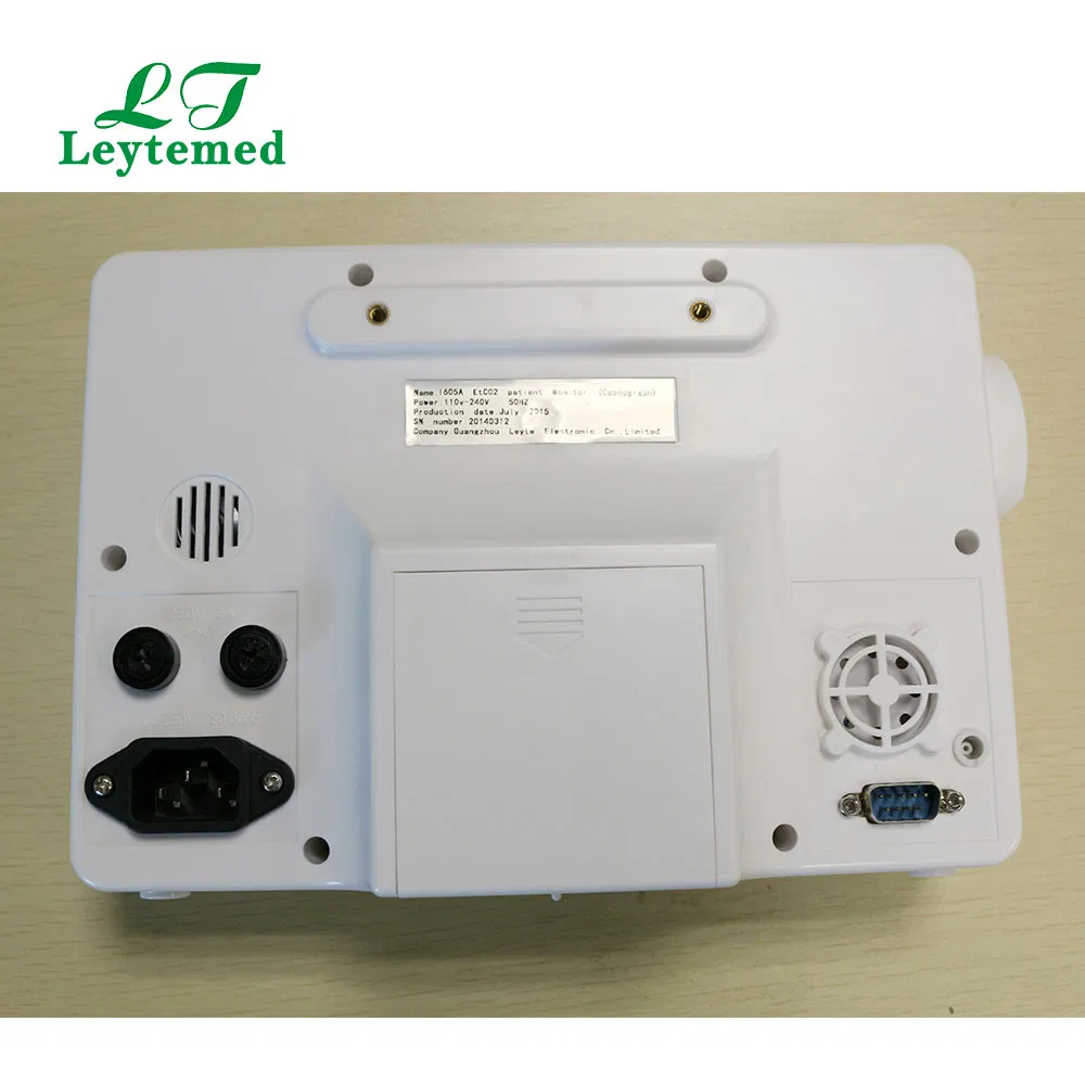 Ltsp16 Portable Clearly Display Side Stream Capnograph SpO2 Etco2 Monitor