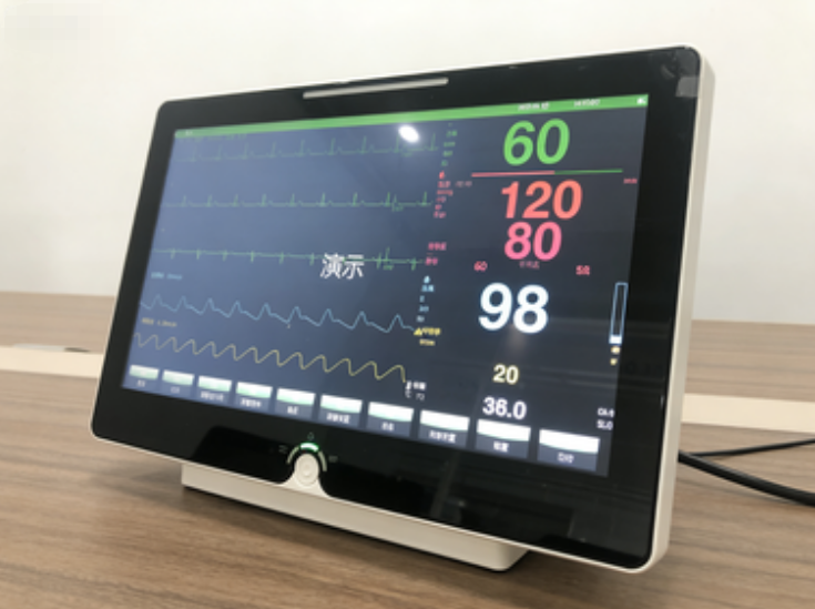 Veterinary Patient Monitor With Touchscreen Interface And Multi Parameter Vital Sign Monitoring For Clinical Monitoring