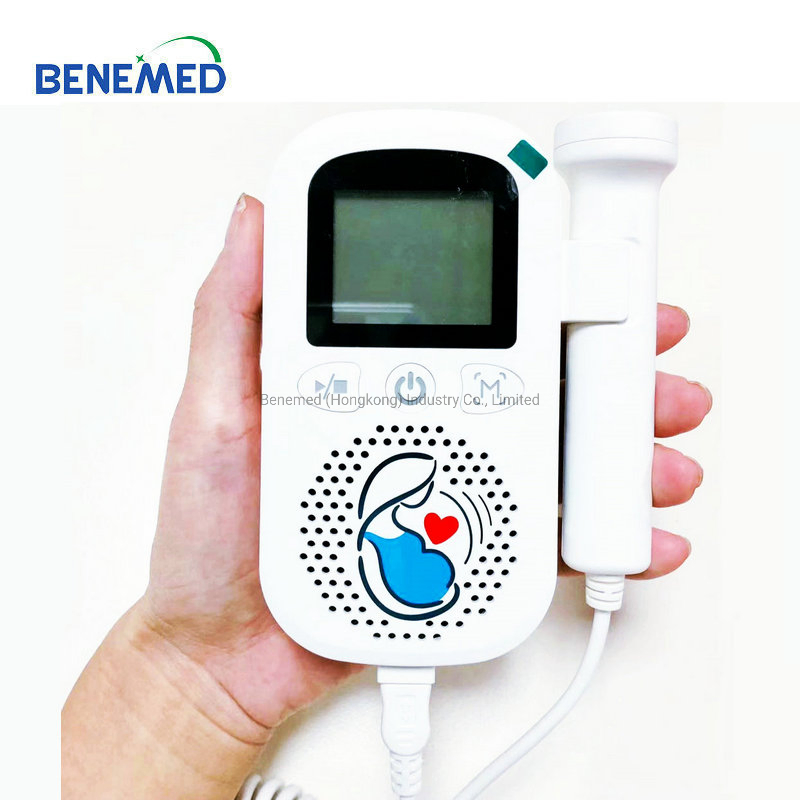 Home Use Handheld Baby Fetus Heart Beat Daily Monitor Ultrasound Fetal Doppler