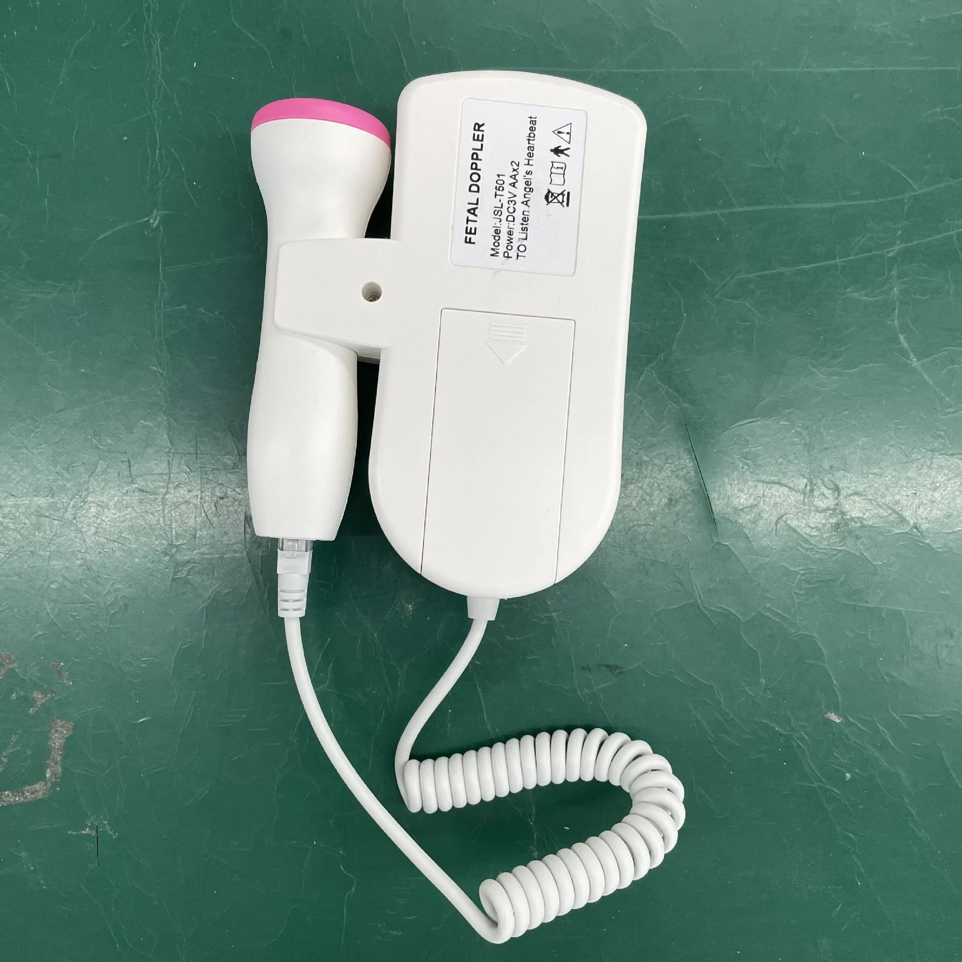 Professional Portable Ultrasound Baby Heart Monitor Color Fetal Doppler Machine