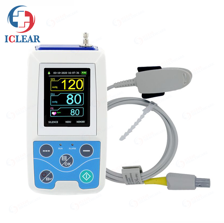 Handheld Blood Pressure Patient Monitoring Ambulatory Blood Pressure Monitor