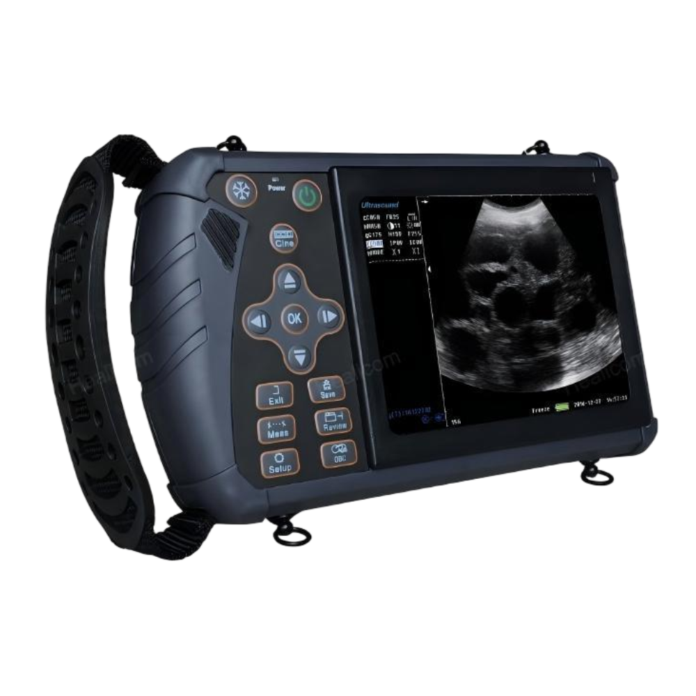 Portable Veterinary Full Digital Ultrasound Scanner MTR Model MTR-MUB-W1 CE Certified Built-in Battery for Animal Cattle Cow